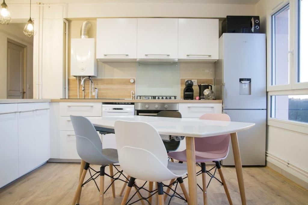 Le Happy Days -Grand T4 Convivial Apartment Dijon Bagian luar foto